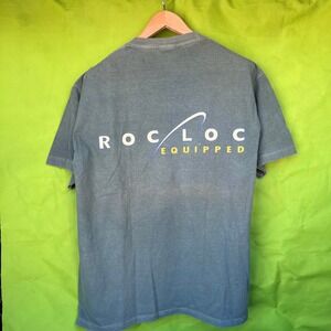 Vintage Giro Roc Loc Equipped T-Shirt XL green sports